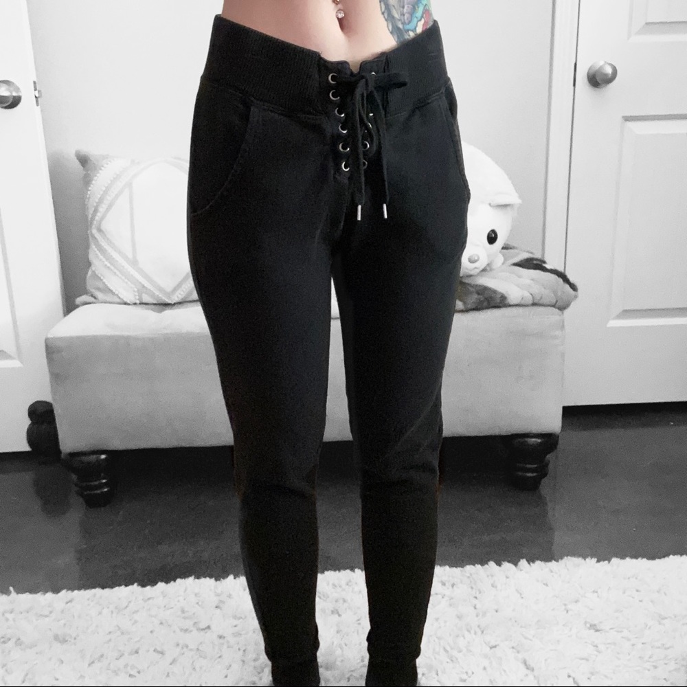 UO - lace up joggers